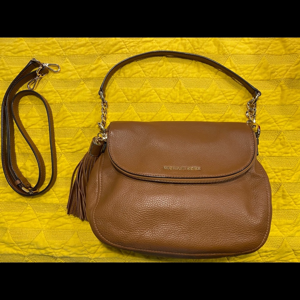 Michael Kors Bedford Tassel Leather Crossbody